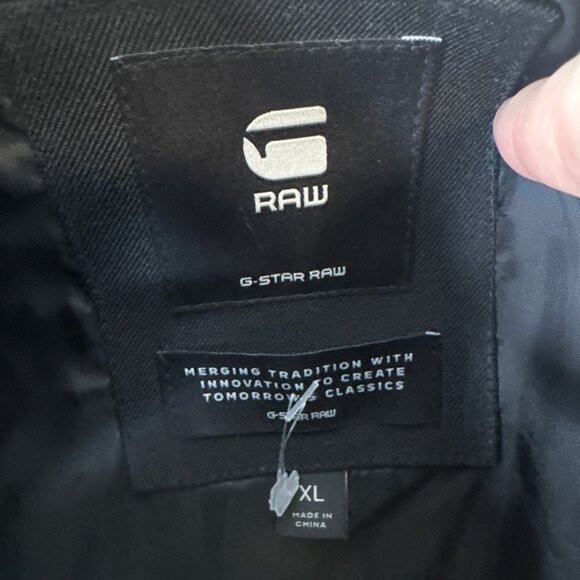 G-Star RAW Classic BF Blazer Women’s XL Black Structured Jacket - Picture 5 of 10